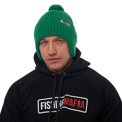 Шапка FishingMafia, цвет Зеленый